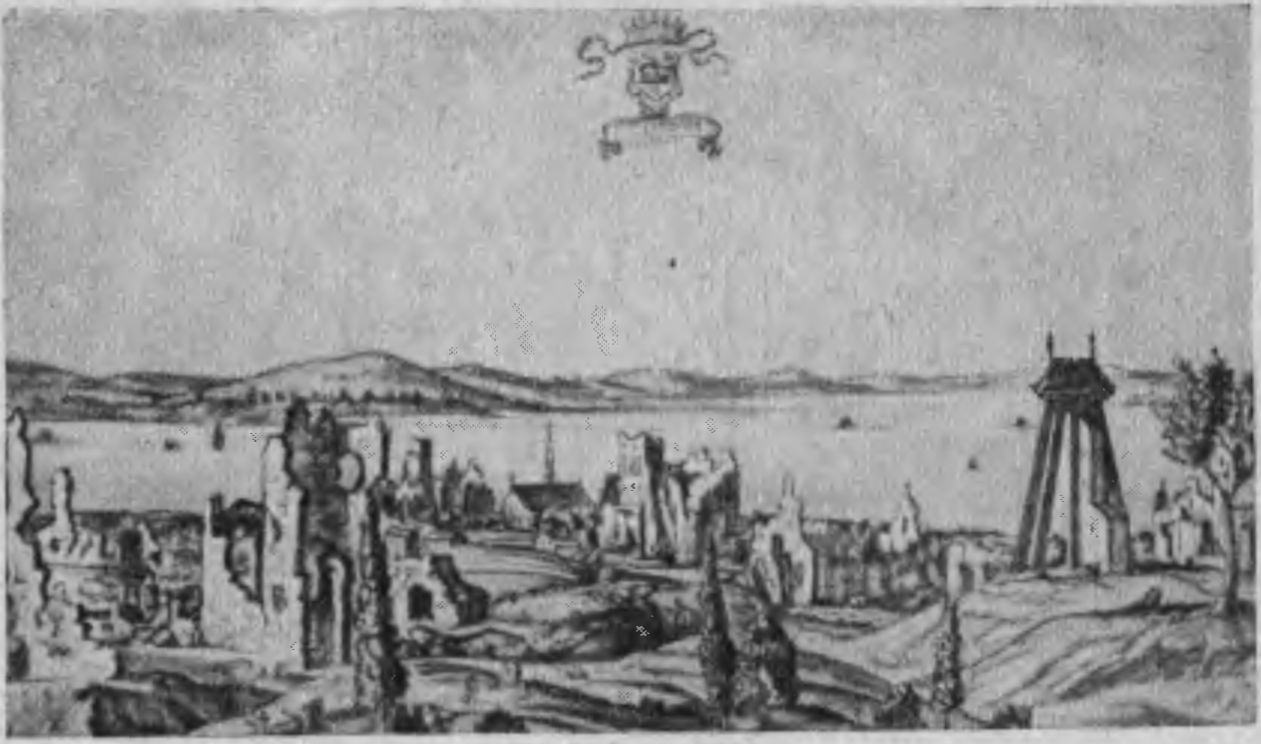 Развалины шведского города Сигтуны, разрушенного карелами в 1187 г