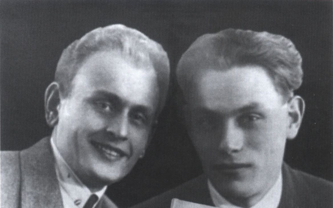 Э.К. Паклар (справа), 1931 г.