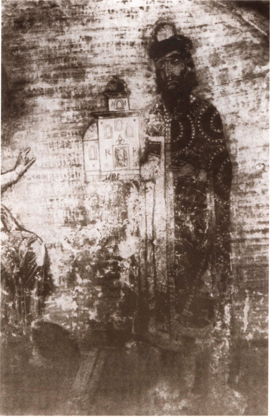 Великий князь Ярослав Всеволодович. Ктиторская фреска храма Святого Спаса Преображения на Нередице. Около 1246 г