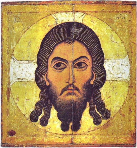 Спас Нерукотворный. Новгородская икона, ок. 1191