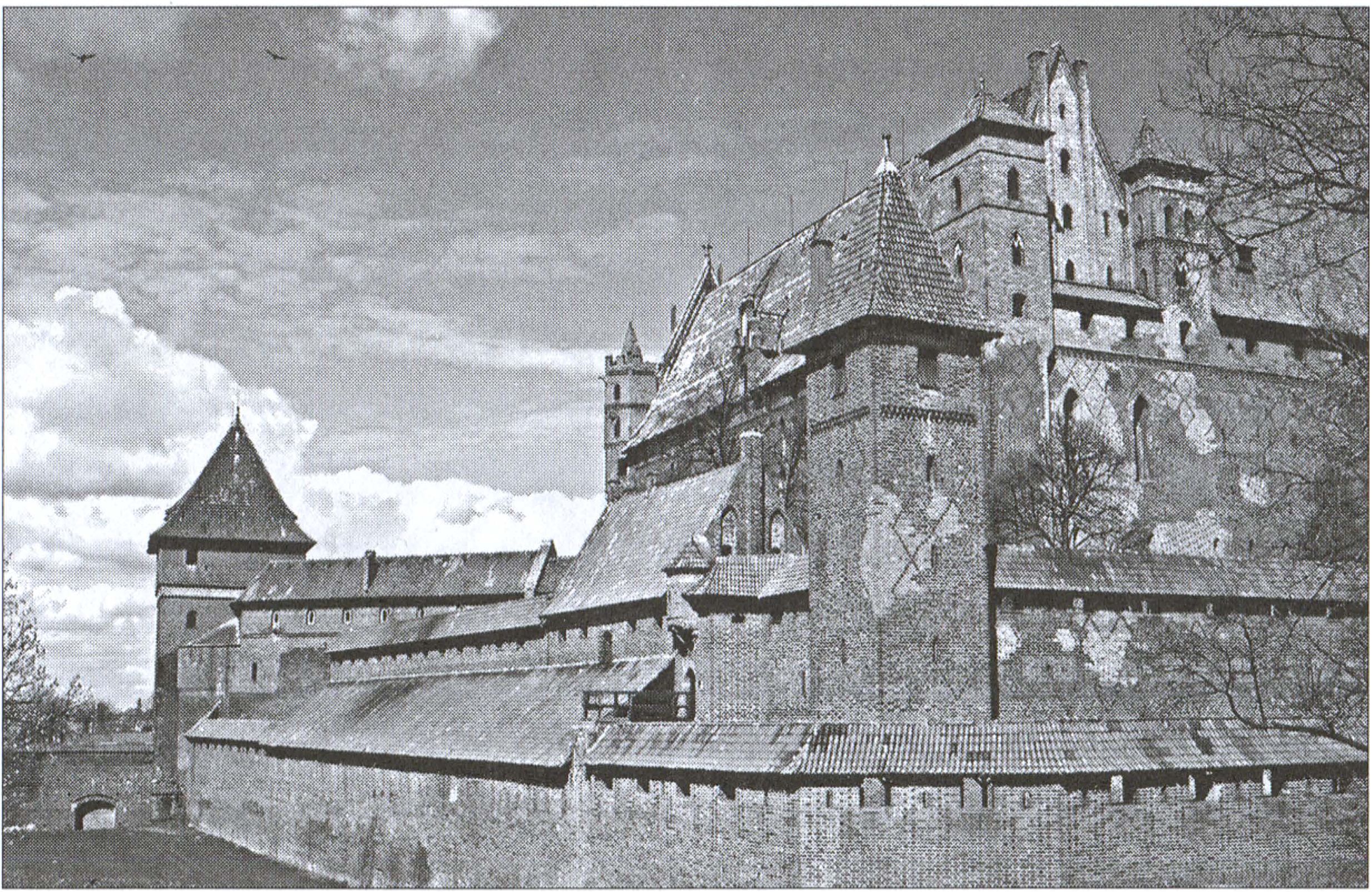 Мариенбург — резиденция верховных магистров Тевтонского ордена в Пруссии