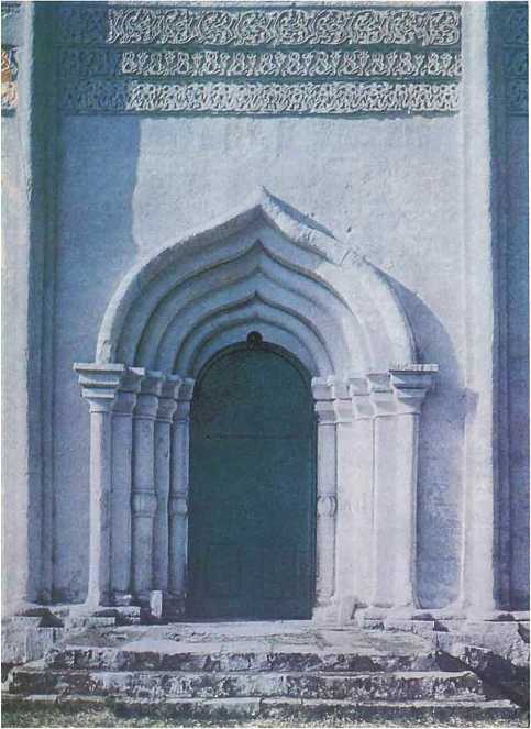 Северный портал Успенского собора. Звенигород