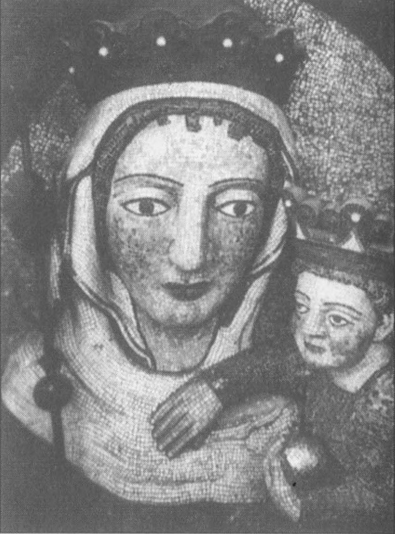 Ил. 19. Голова Марии из замковой капеллы в Мариенбурге