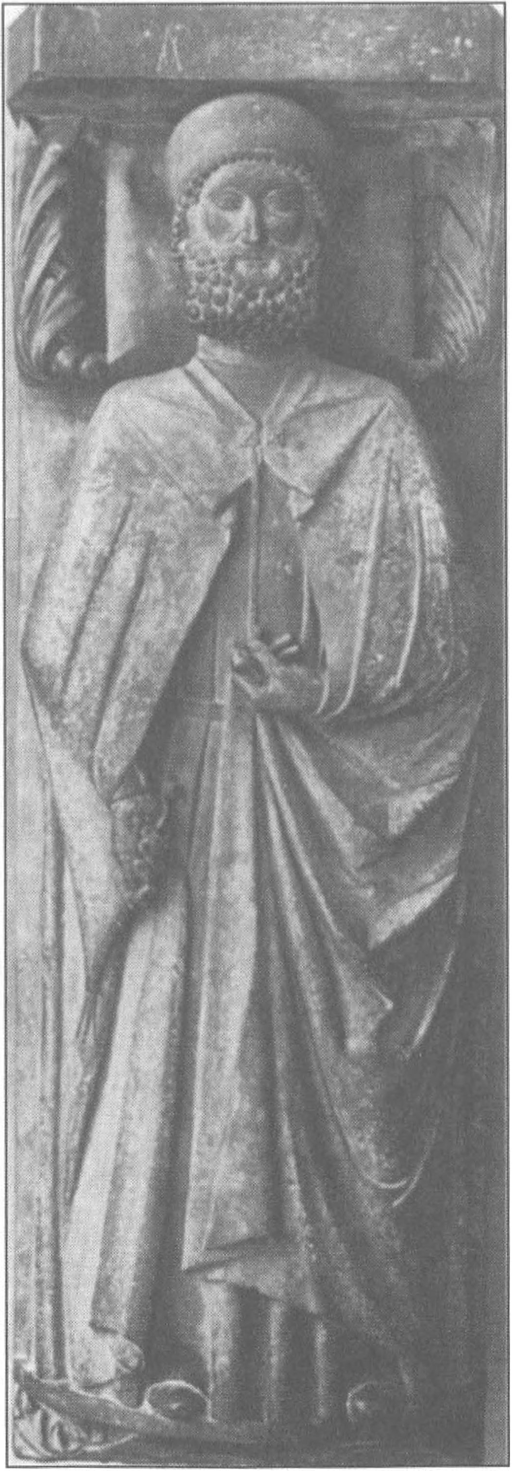 Ил. 4. Надгробие верховного магистра Конрада Тюрингского в церкви Святой Елизаветы в Марбурге