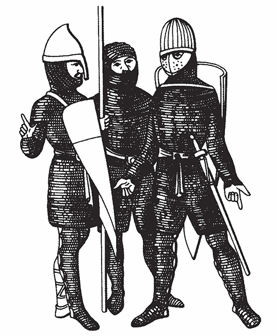 Кнехты. XIII век