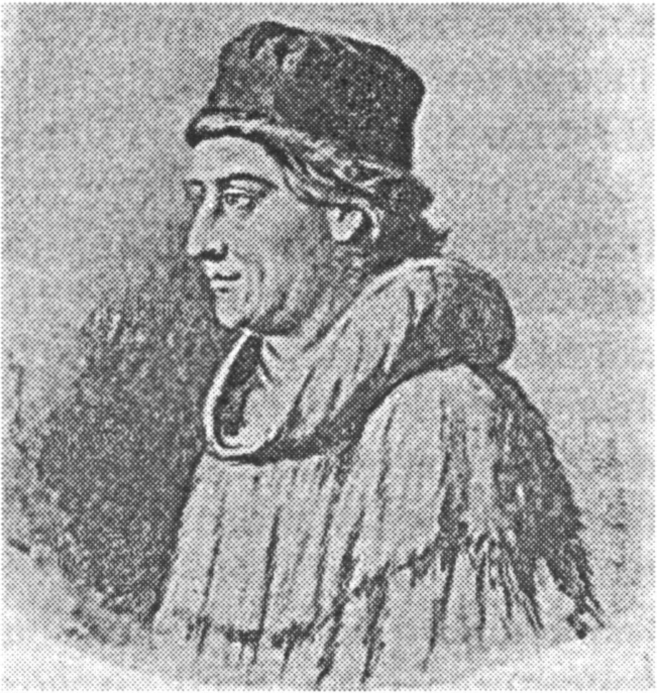 Ил. 32. Валерий Эляш-Радзиковский (1841—1905). Графический портрет Яна Длугоша. 1889 г.