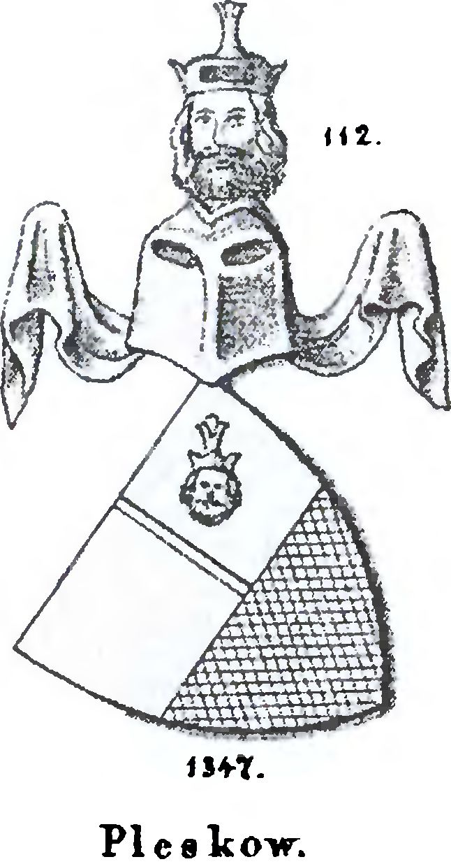 Герб с печати Иоганна Псковского, 1347 г.
