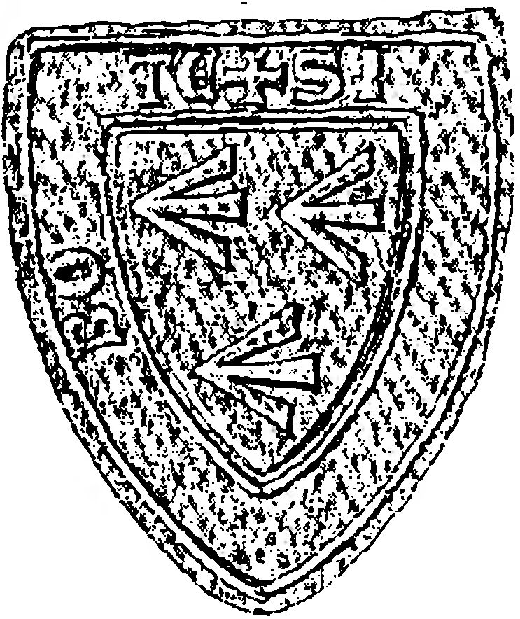 Печать Любекского горожанина Шифрида II Бохольта, 1323 г.