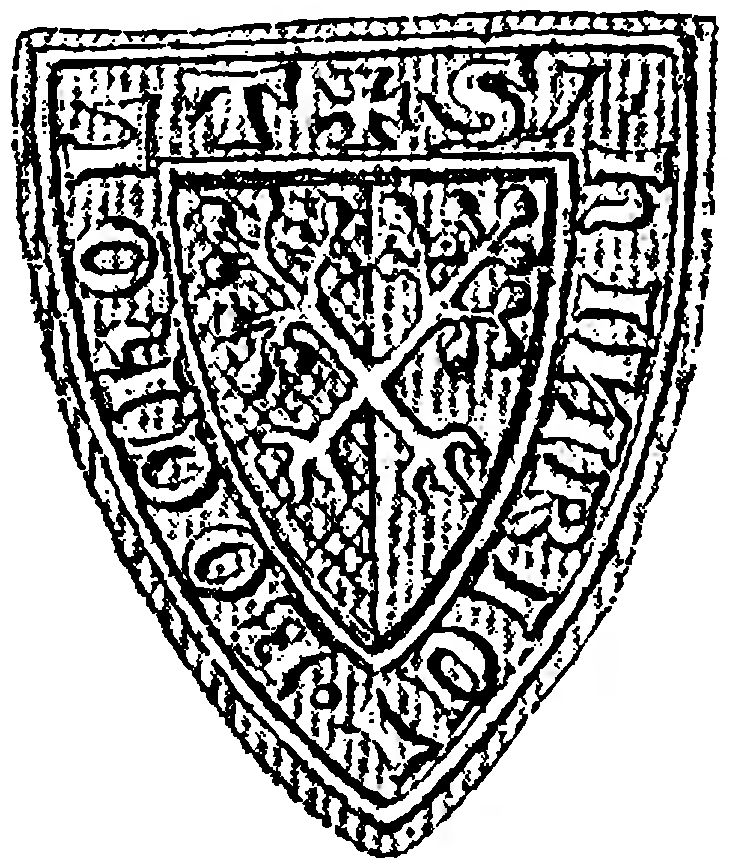 Печать члена Любекского магистрата Генриха II Бохольта, 1336 г.