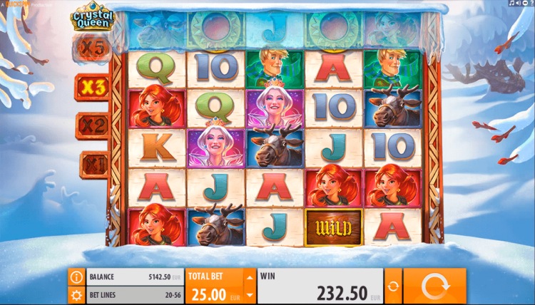 Игровой автомат «Crystal Queen» в казино Вулкан