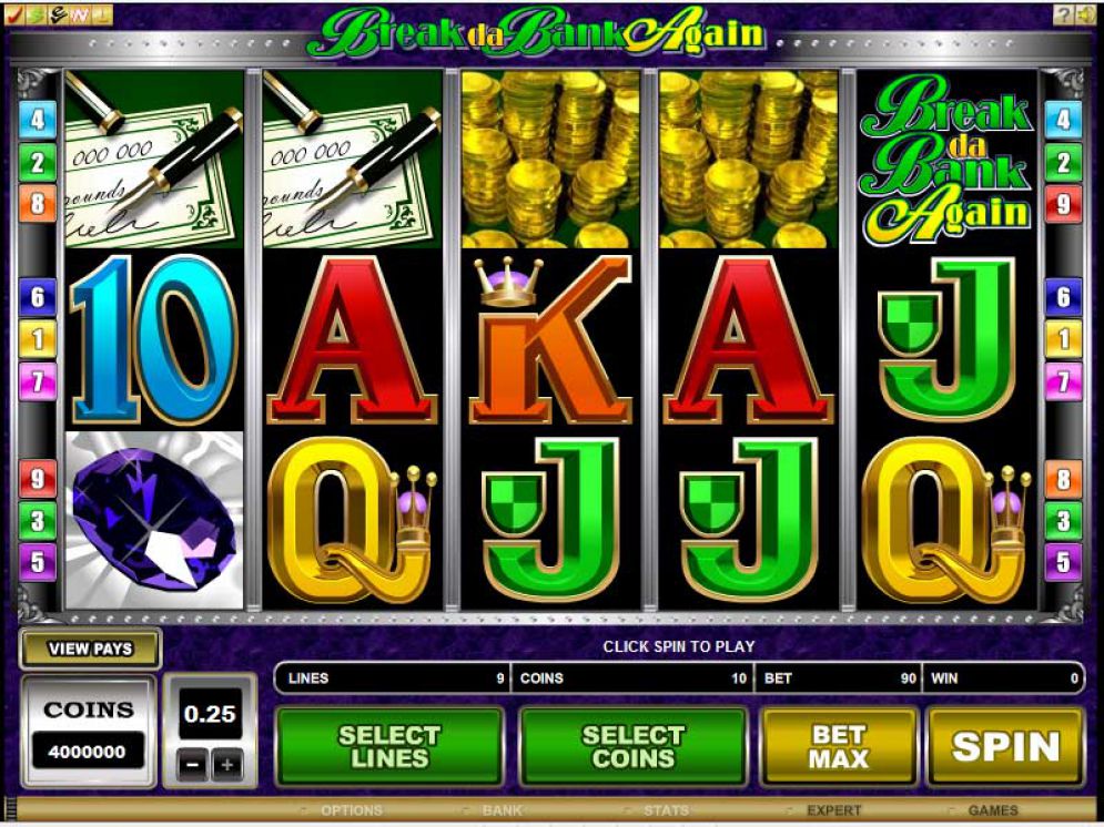 Игровой автомат «Break da Bank Again» в казино Play Fortuna