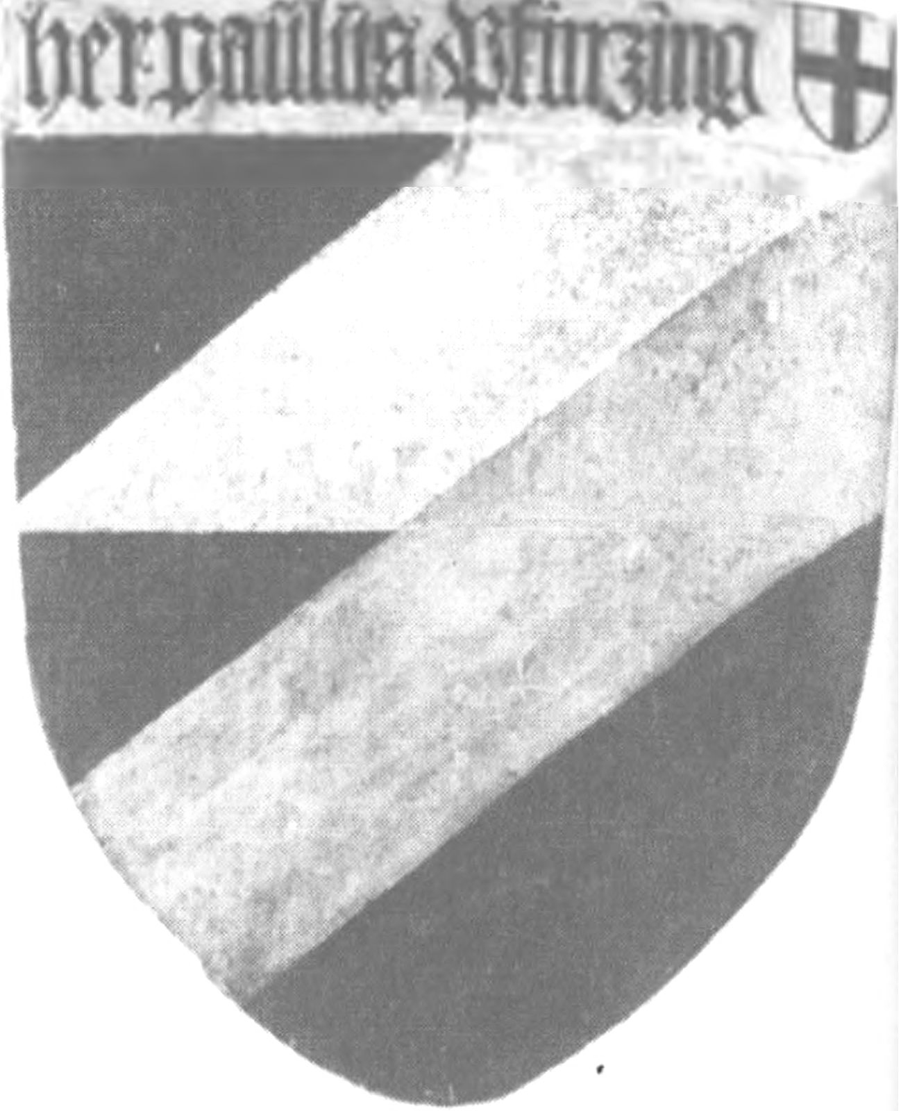 Ил. 8. Гербовый щит Пауля Пфинтцинга из церкви Святого Иакова в Нюрнберге