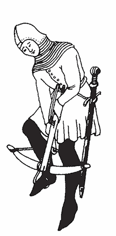 Немецкий арбалетчик. XIII век